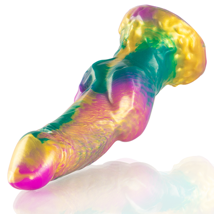 EPIC - IRIS DILDO WITH RAINBOW TESTICLES OF PLEASURE - My naughty haven #