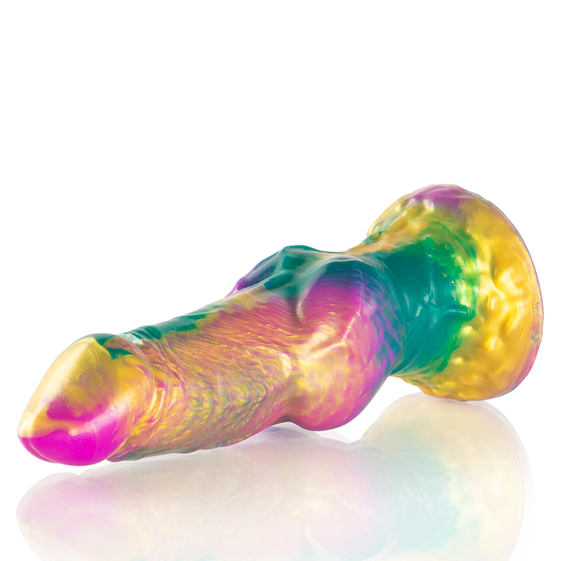 EPIC - IRIS DILDO WITH RAINBOW TESTICLES OF PLEASURE - My naughty haven #