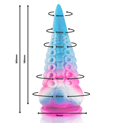 EPIC - PHORCYS BLUE TENTACLE DILDO BIG SIZE - My naughty haven #