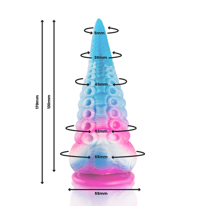 EPIC - PHORCYS BLUE TENTACLE DILDO SMALL SIZE - My naughty haven #
