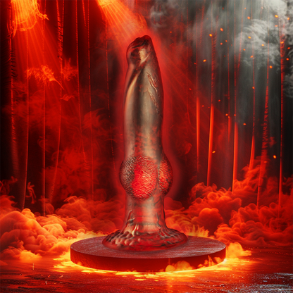 EPIC - PROMETHEUS DILDO TITAN IN FLAMES RECHARGEABLE REMOTE CONTROL - My naughty haven #