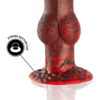 EPIC - PROMETHEUS DILDO TITAN IN FLAMES RECHARGEABLE REMOTE CONTROL - My naughty haven #