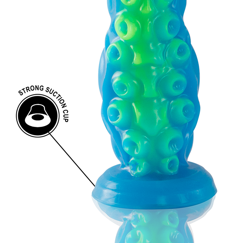 EPIC - SCYLLA FLUORESCENT THIN TENTACLE DILDO LARGE SIZE - My naughty haven #