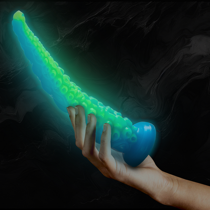 EPIC - SCYLLA FLUORESCENT THIN TENTACLE DILDO LARGE SIZE - My naughty haven #