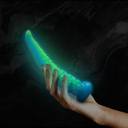 EPIC - SCYLLA FLUORESCENT THIN TENTACLE DILDO SMALL SIZE - My naughty haven #
