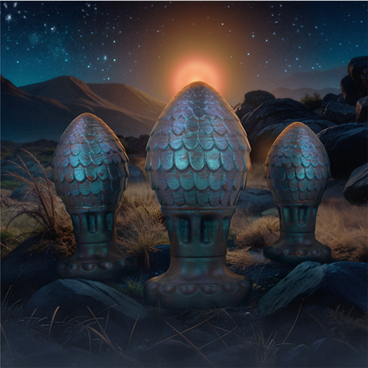 EPIC - VRAKOS DRAGON EGG ANAL PLUG SIZE M - My naughty haven #