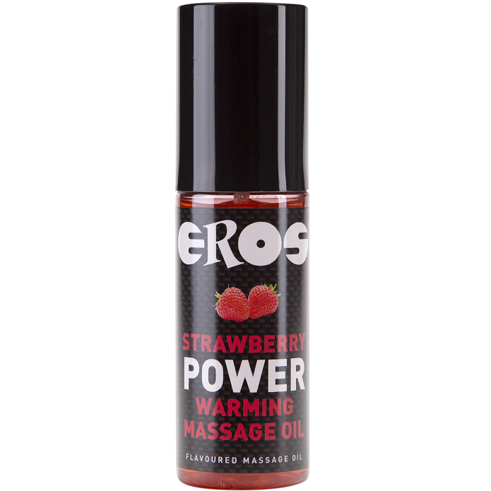 EROS STRAWBERRY POWER WARMING MASSAGE OIL - My naughty haven #