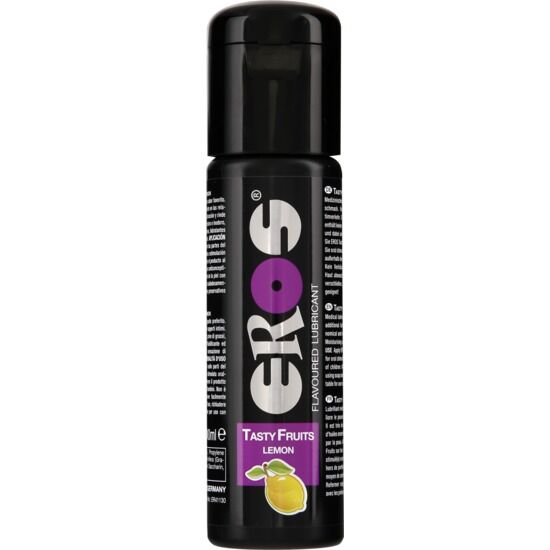 EROS - TASTY FRUITS FLAVOURED LUBRICANT LEMON 100 ML - My naughty haven #