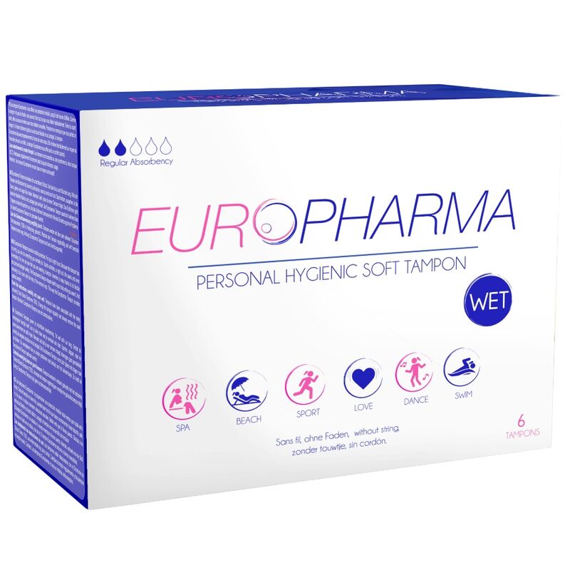 EUROPHARMA - ACTION TAMPONS 6 UNITS - My naughty haven #
