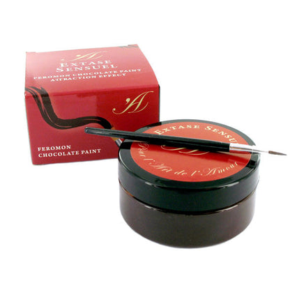 EXTASE SENSUAL - CHOCOLATE BODY PAINT WITH ATTRACTION EFFECT 50 ML - My naughty haven #