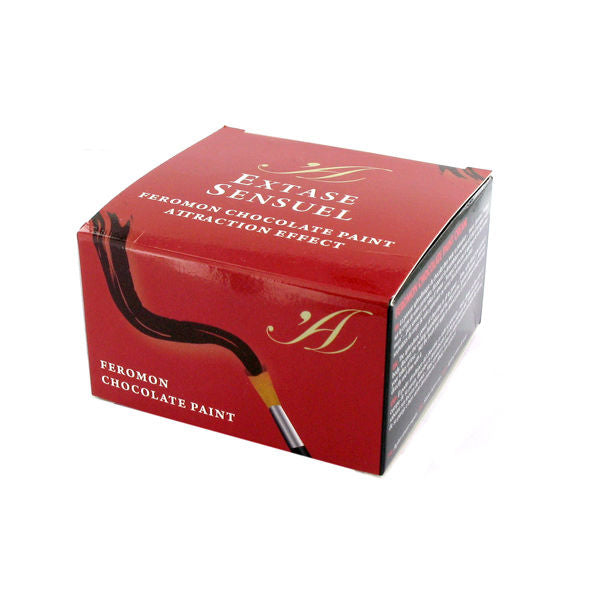EXTASE SENSUAL - CHOCOLATE BODY PAINT WITH ATTRACTION EFFECT 50 ML - My naughty haven #