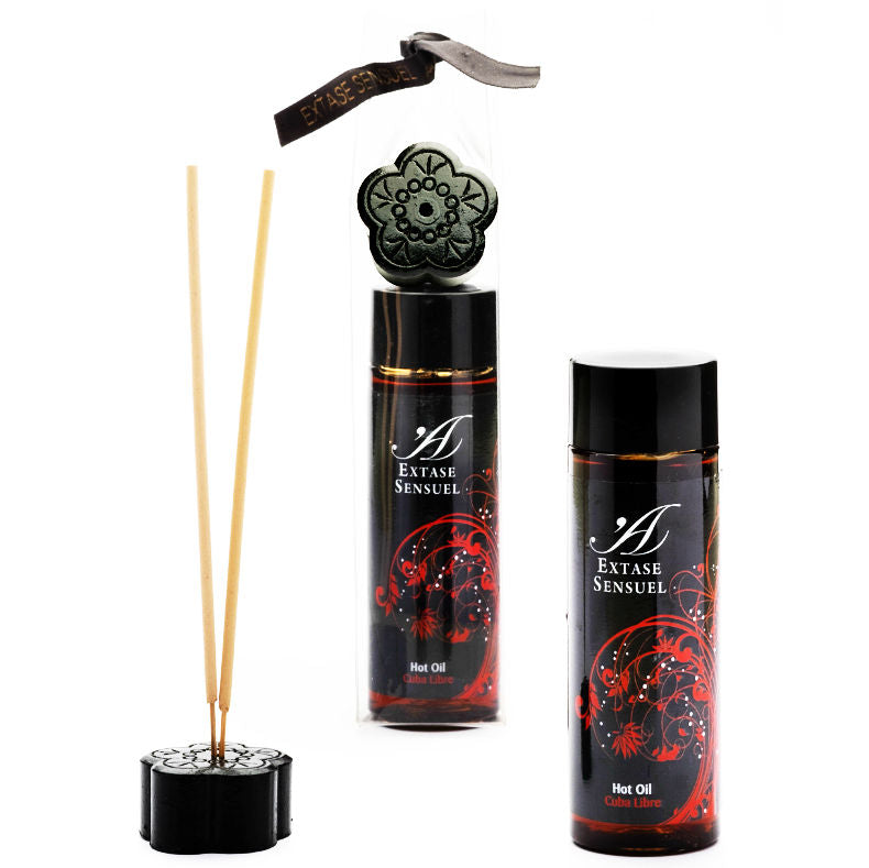 EXTASE SENSUAL - CUBA LIBRE STIMULATING OIL 100 ML - My naughty haven #