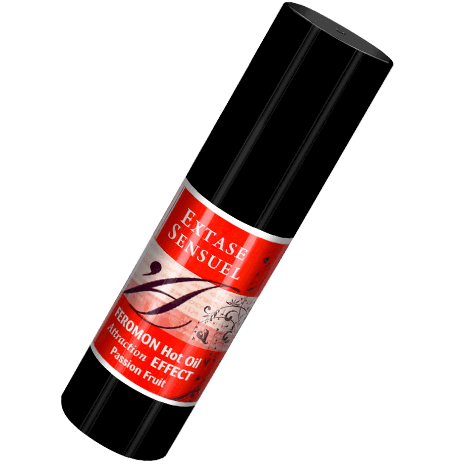 EXTASE SENSUAL - HEAT EFFECT MASSAGE OIL WITH PASSION FRUIT PHEROMONES 30 ML - My naughty haven #