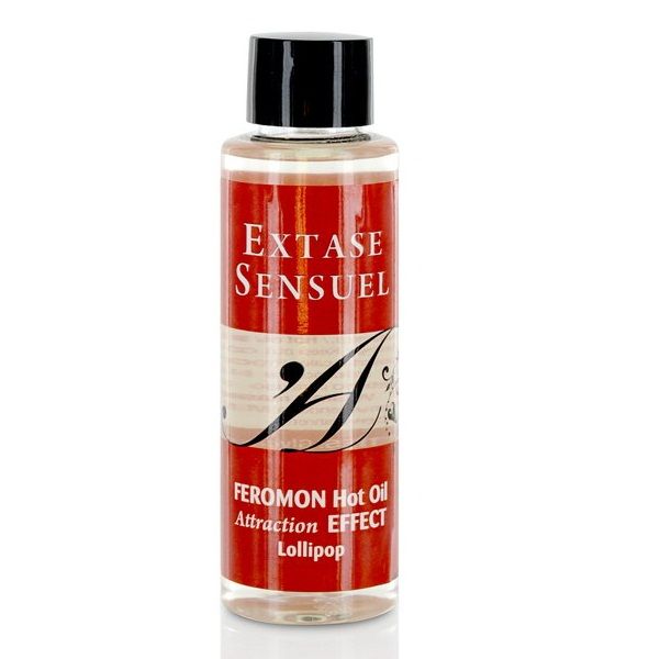 EXTASE SENSUAL - HEAT EFFECT MASSAGE OIL WITH PIRULET PHEROMONES 100 ML - My naughty haven #