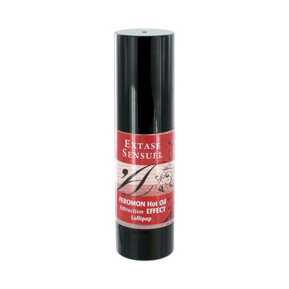 EXTASE SENSUAL - HEATING EFFECT MASSAGE OIL WITH LOLLIPOP PHEROMONES 30 ML - My naughty haven #