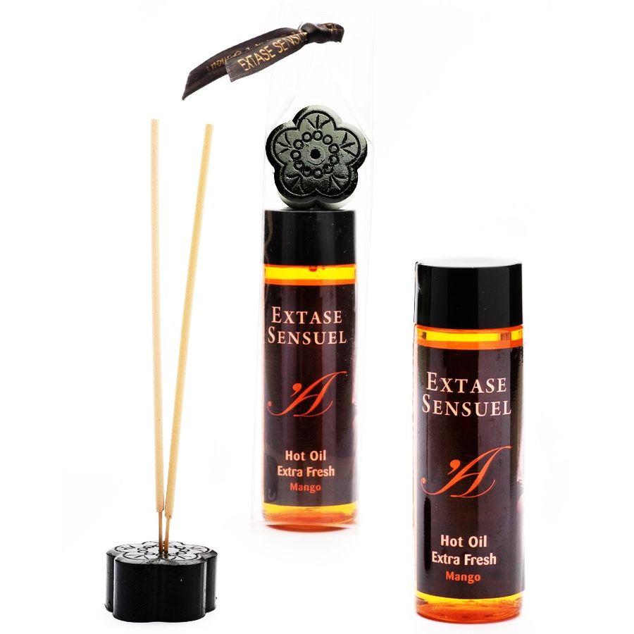EXTASE SENSUAL - MANGO STIMULATING OIL 100 ML - My naughty haven #