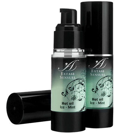 EXTASE SENSUAL - MASSAGE OIL WITH EXTRA FRESH ICE EFFECT 100 ML - My naughty haven #