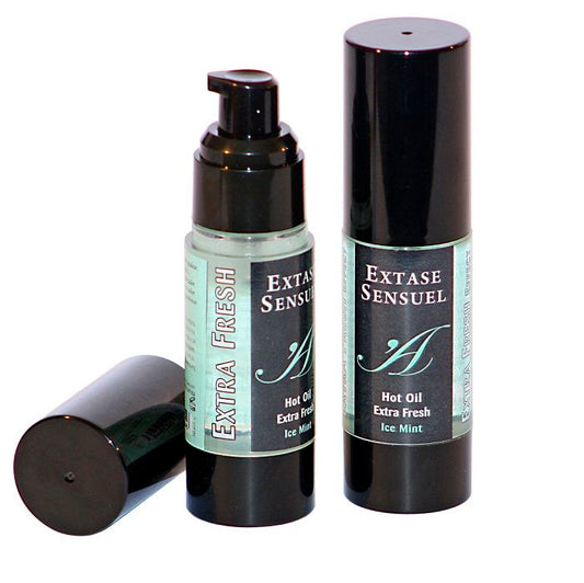 EXTASE SENSUAL - MASSAGE OIL WITH EXTRA FRESH ICE EFFECT 30 ML - My naughty haven #