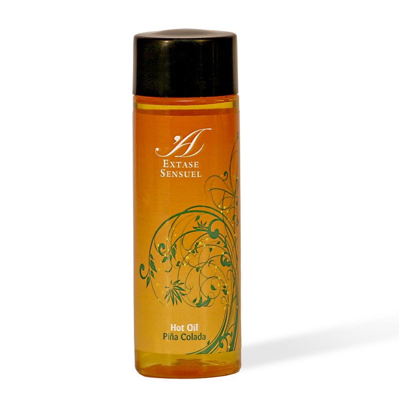 EXTASE SENSUAL - PIÑA COLADA HEAT STIMULATING OIL 100 ML - My naughty haven #