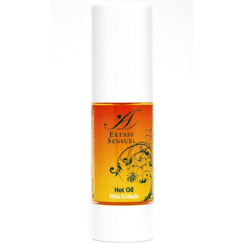EXTASE SENSUAL - PIÑA COLADA HEAT STIMULATING OIL 30 ML - My naughty haven #