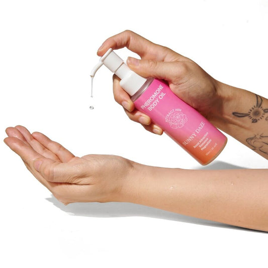 EYE OF LOVE - BLOOM МАСЛО ЗА ТЯЛО С ФЕРОМОНИ SUNNY DAZE 120 МЛ