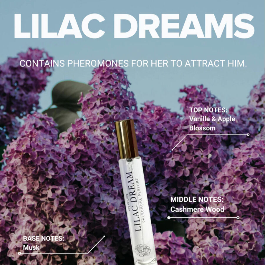 EYE OF LOVE - BLOOM FEMALE INDICA PARFUM LILAC DREAM 10 ML - My naughty haven #