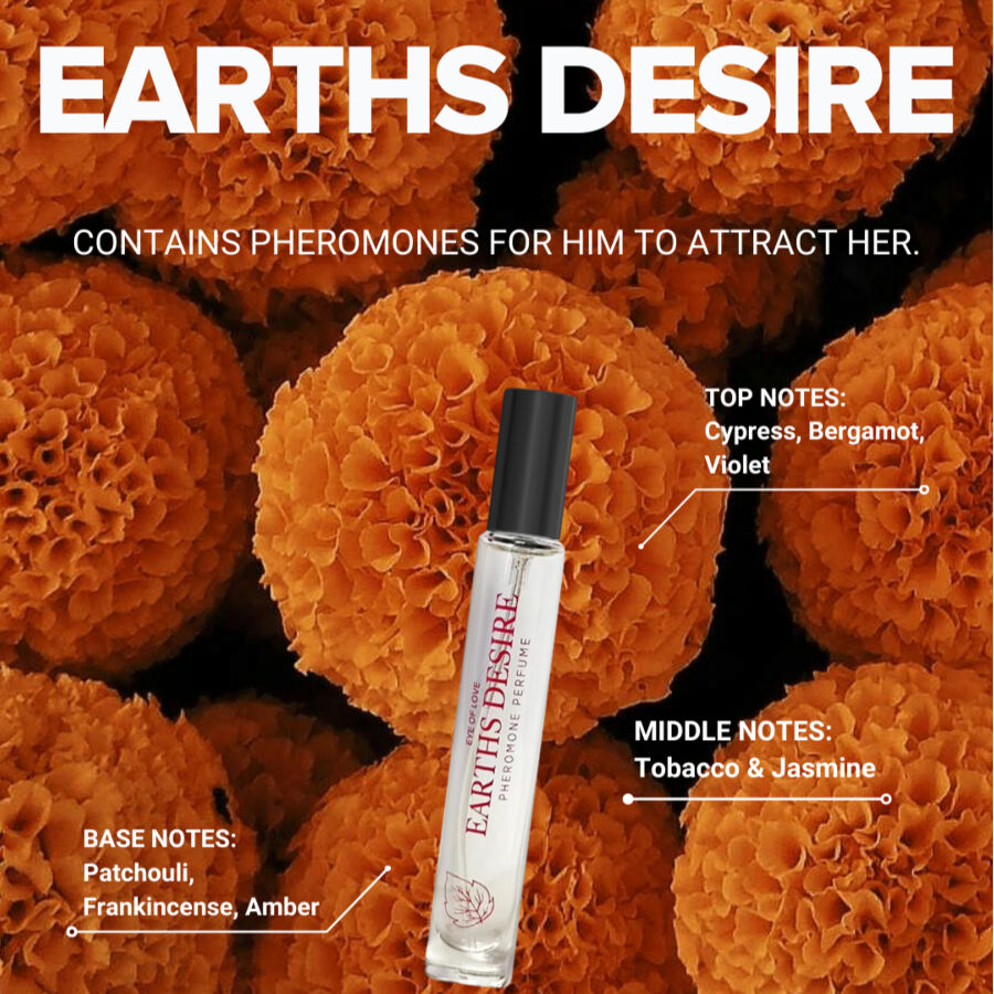EYE OF LOVE - BLOOM MALE SATIVA PARFUM EARTHS DESIRE 30 ML - My naughty haven #