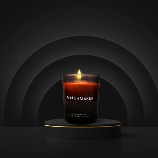 EYE OF LOVE - MATCHMAKER BLACK DIAMOND MASSAGE CANDLE ATTRACT HER 150 ML - My naughty haven #