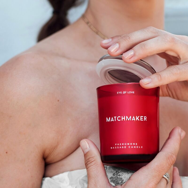 EYE OF LOVE - MATCHMAKER RED DIAMOND MASSAGE CANDLE ATTRACT HIM 150 ML - My naughty haven #