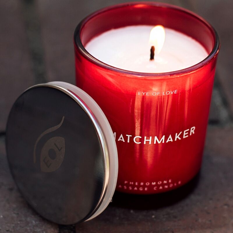 EYE OF LOVE - MATCHMAKER RED DIAMOND MASSAGE CANDLE ATTRACT HIM 150 ML - My naughty haven #