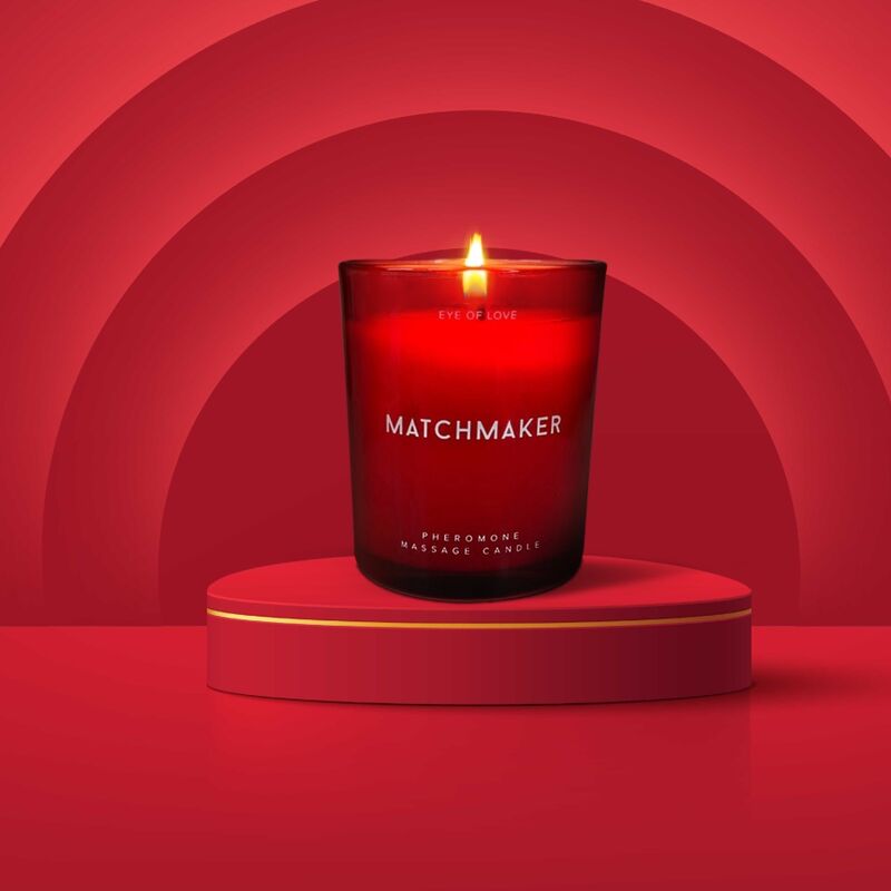 EYE OF LOVE - MATCHMAKER RED DIAMOND MASSAGE CANDLE ATTRACT HIM 150 ML - My naughty haven #