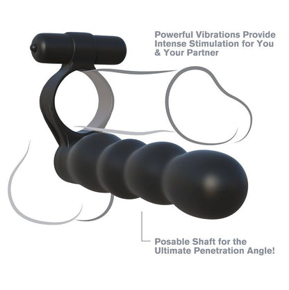 FANTASY C-RINGZ - POSABLE DOUBLE PENETRATOR - My naughty haven #