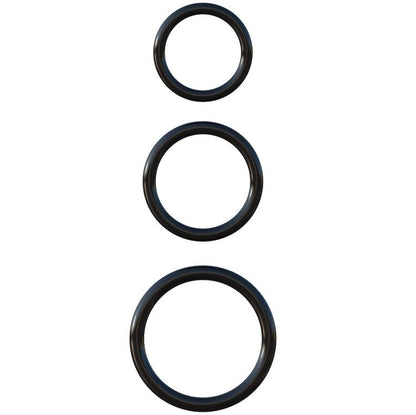 FANTASY C-RINGZ - SILICONE 3 RING STAMINA SET - My naughty haven #