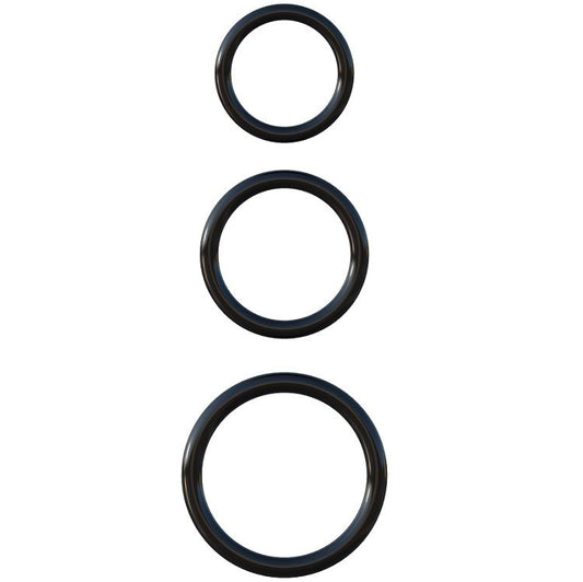 FANTASY C-RINGZ - SILICONE 3 RING STAMINA SET - My naughty haven #