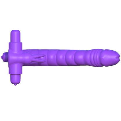 FANTASY C-RINGZ - SILICONE DOUBLE VIBRATOR RABBIT - My naughty haven #