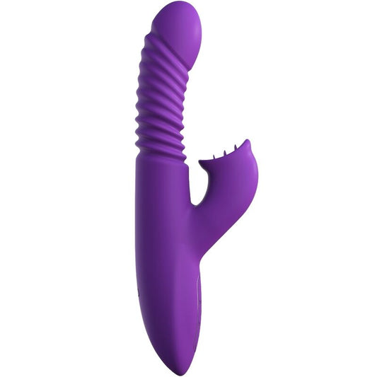 FANTASY FOR HER - CLITORIS STIMULATOR WITH HEAT OSCILLATION AND VIBRATION FUNCTION VIOLET - My naughty haven #