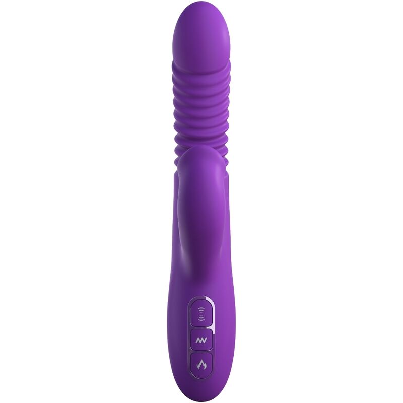 FANTASY FOR HER - CLITORIS STIMULATOR WITH HEAT OSCILLATION AND VIBRATION FUNCTION VIOLET - My naughty haven #