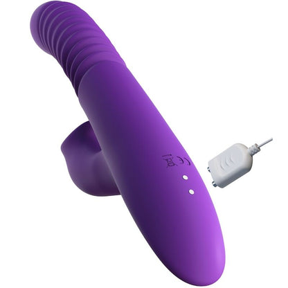 FANTASY FOR HER - CLITORIS STIMULATOR WITH HEAT OSCILLATION AND VIBRATION FUNCTION VIOLET - My naughty haven #