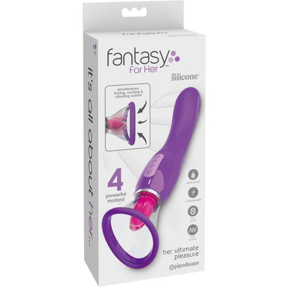 FANTASY FOR HER - CLITORIS SUCKER STIMULATING TONGUE VIOLET - My naughty haven #