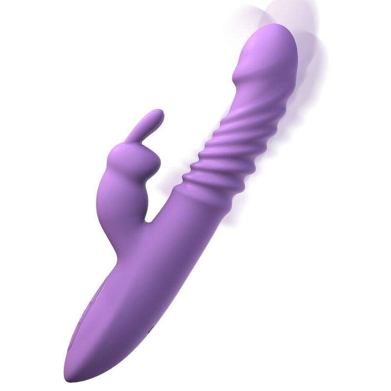 FANTASY FOR HER - RABBIT CLITORIS STIMULATOR WITH HEAT OSCILLATION AND VIBRATION FUNCTION VIOLET - My naughty haven #