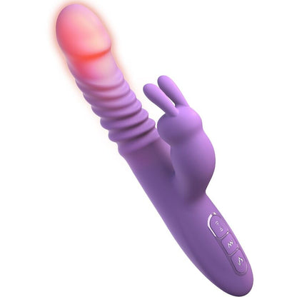 FANTASY FOR HER - RABBIT CLITORIS STIMULATOR WITH HEAT OSCILLATION AND VIBRATION FUNCTION VIOLET - My naughty haven #