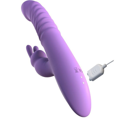 FANTASY FOR HER - RABBIT CLITORIS STIMULATOR WITH HEAT OSCILLATION AND VIBRATION FUNCTION VIOLET - My naughty haven #