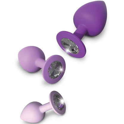 FANTASY FOR HER - VIOLET ANAL PLUG SET - My naughty haven #