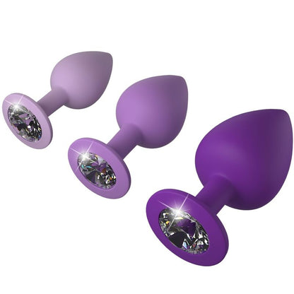 FANTASY FOR HER - VIOLET ANAL PLUG SET - My naughty haven #
