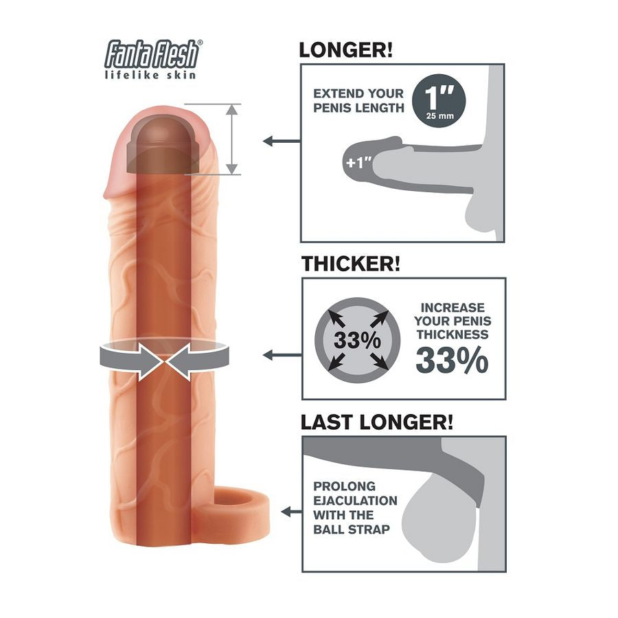 FANTASY X- TENSIONS - PERFECT 1 EXTENSION BALL STRAP SKIN - My naughty haven #