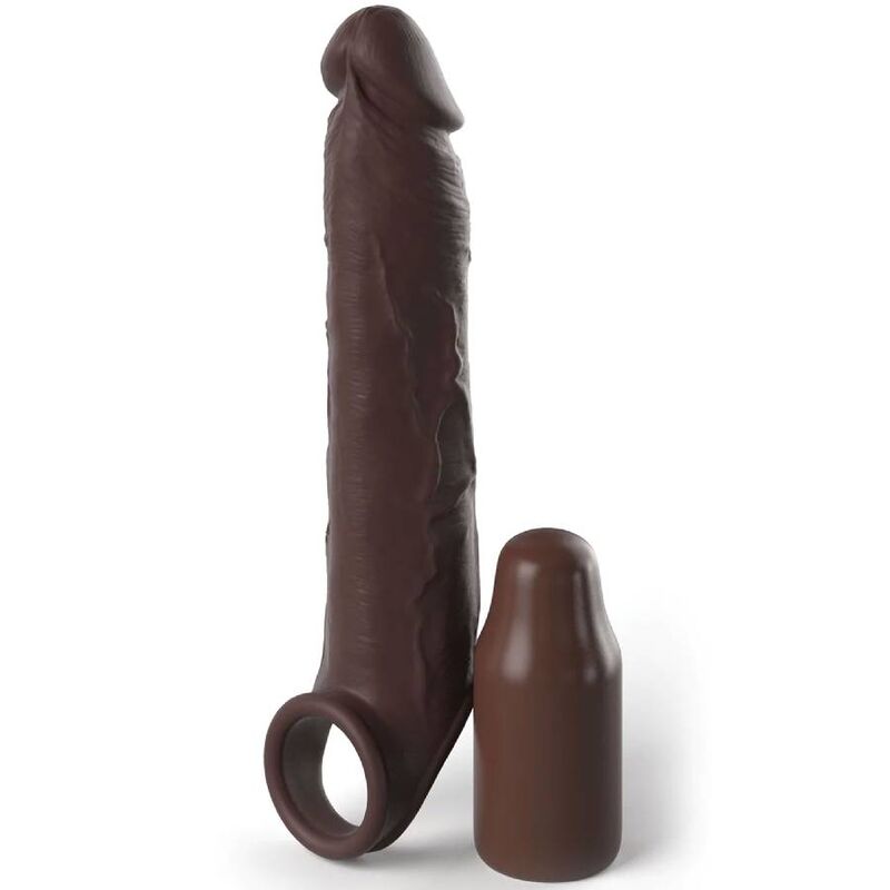 FANTASY X- TENSIONS - PIPEDREAMS EXTENSION W STRAP 17,78 CM BROWN - My naughty haven #