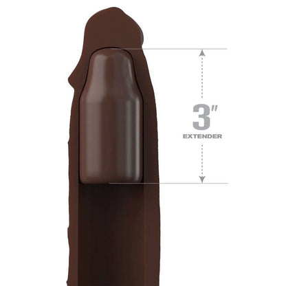 FANTASY X- TENSIONS - PIPEDREAMS EXTENSION W STRAP 17,78 CM BROWN - My naughty haven #