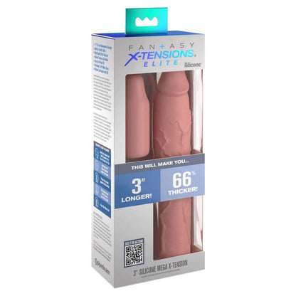 FANTASY X- TENSIONS - PIPEDREAMS SLEEVE 22,86 CM + 7,62 CM PLUG SKIN - My naughty haven #
