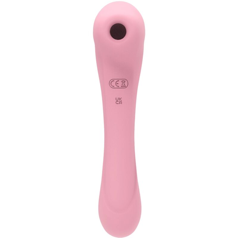 FEMINTIMATE - DAISY MASSAGER SUCTION AND VIBRATOR PINK - My naughty haven #