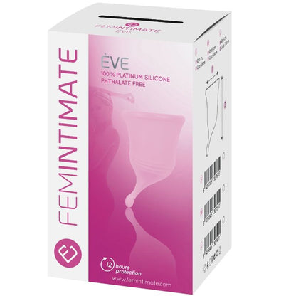FEMINTIMATE - EVE NEW SILICONE MENSTRUAL CUP - SIZE S - My naughty haven #